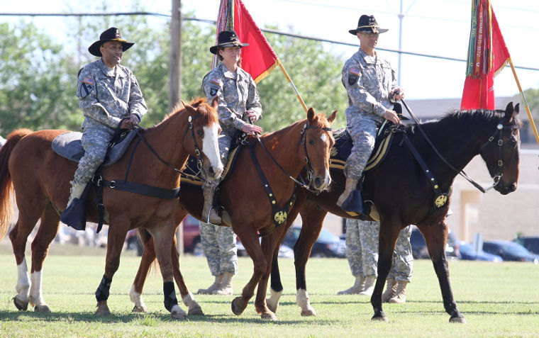 Brig. Gen. Laura Richardson Patch Ceremony